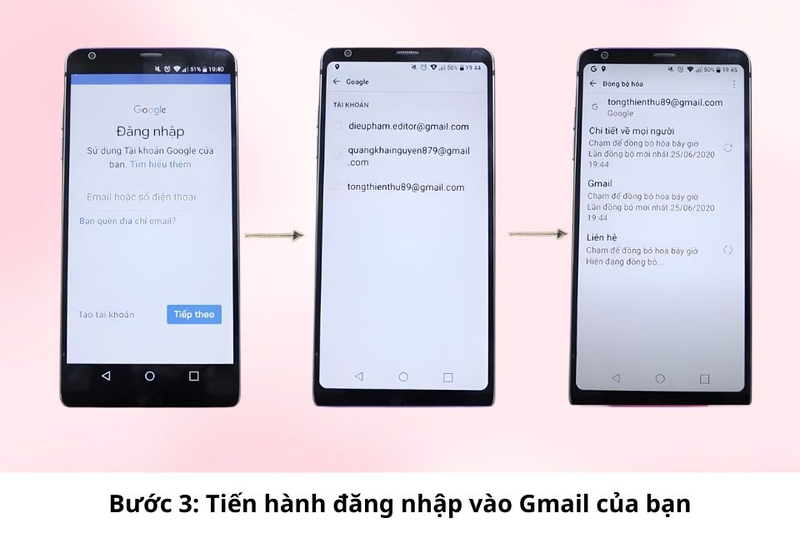cách đồng bộ danh bạ Android lên Gmail 3