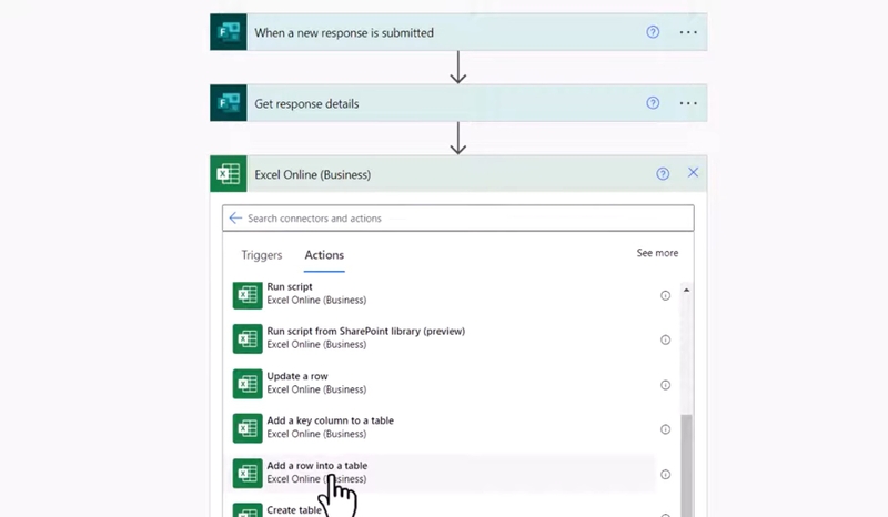 cách đồng bộ Microsoft Forms với excel hình 11