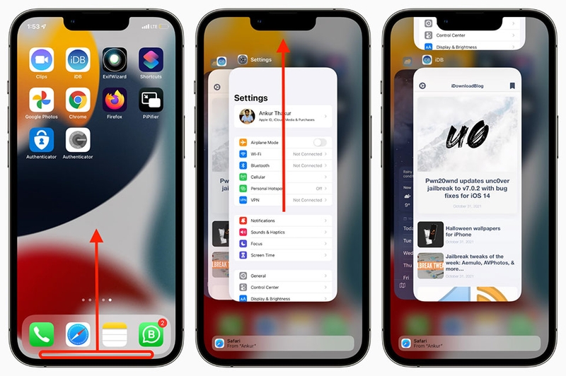 Cách đóng tất cả ứng dụng trên iPhone - 04