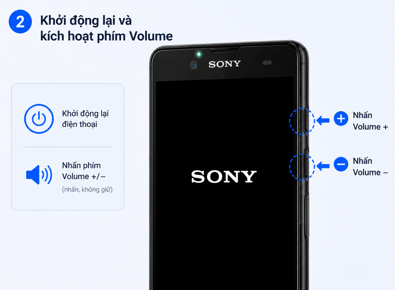 cách đưa điện thoại Sony về chế độ Recovery Mode 3.1