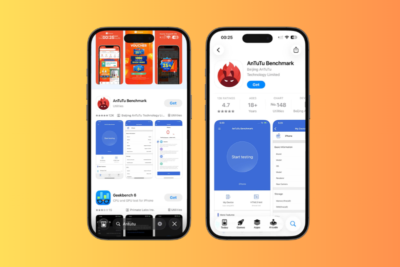 Trên iOS
