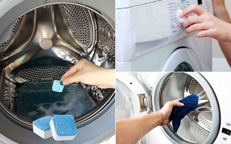 cách dùng bột vệ sinh máy giặt đúng cách ảnh 2