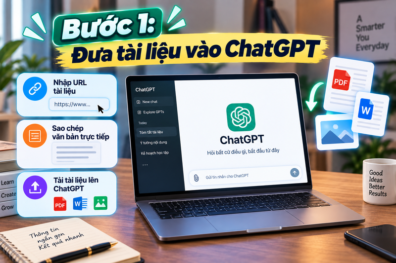 Cách dùng ChatGPT tóm tắt tài liệu - hình 2