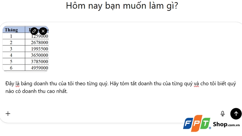 Nhập câu lệnh vào ChatGPT sao cho phù hợp