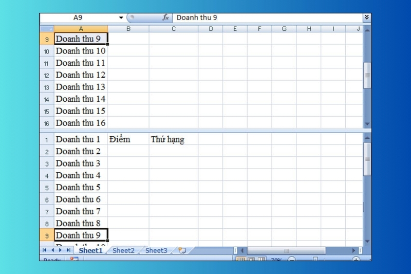 cách dùng split tách bảng dữ liệu excel hình 5