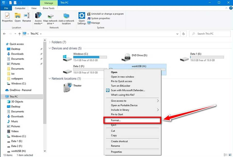 cách format USB trên Win 10 - 04