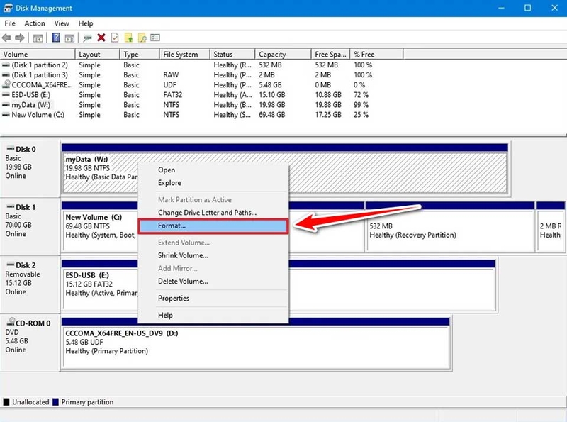 cách format USB trên Win 10 - 07