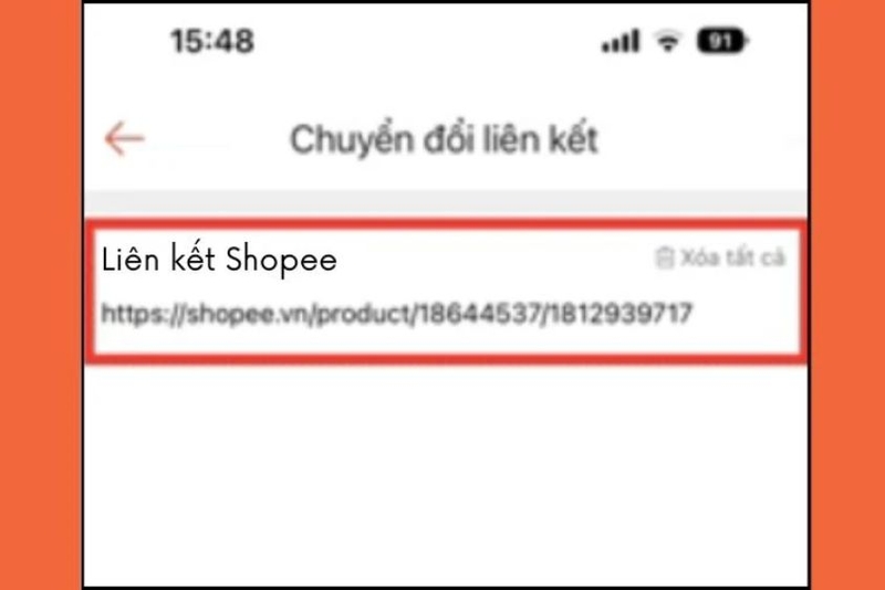 cách gắn link Affiliate Shopee trên Facebook 2