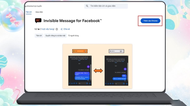 Cách gửi tin nhắn tàng hình trên Facebook (ảnh 4)