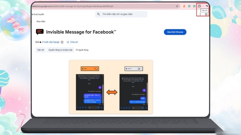 Cách gửi tin nhắn tàng hình trên Facebook (ảnh 6)
