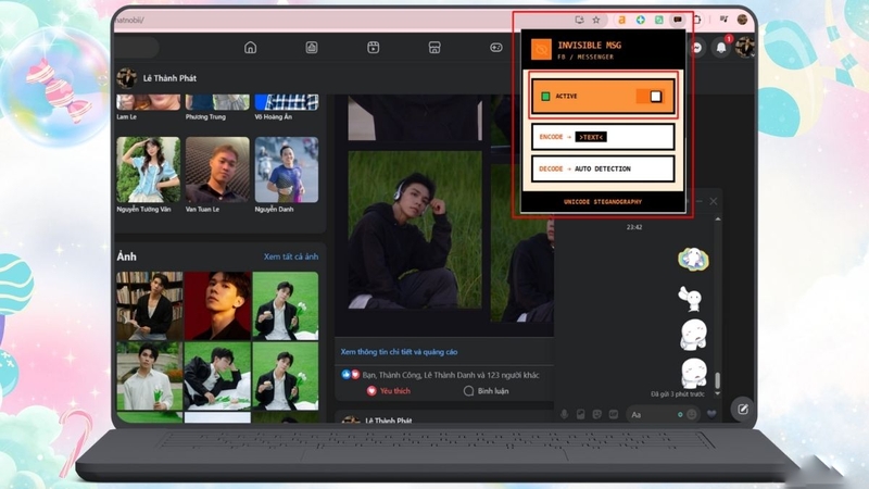 Cách gửi tin nhắn tàng hình trên Facebook (ảnh 8)