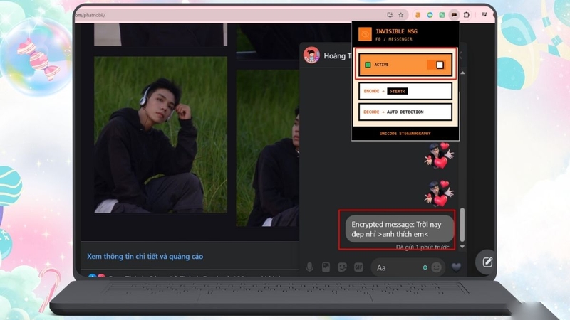 Cách gửi tin nhắn tàng hình trên Facebook (ảnh 9)