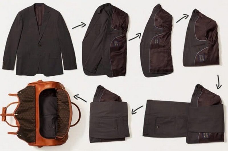 Cách gấp áo khoác ảnh 4