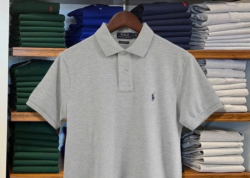 Cách gấp áo polo ảnh 7