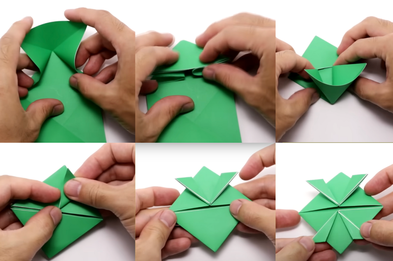 cách gấp con ếch (3)