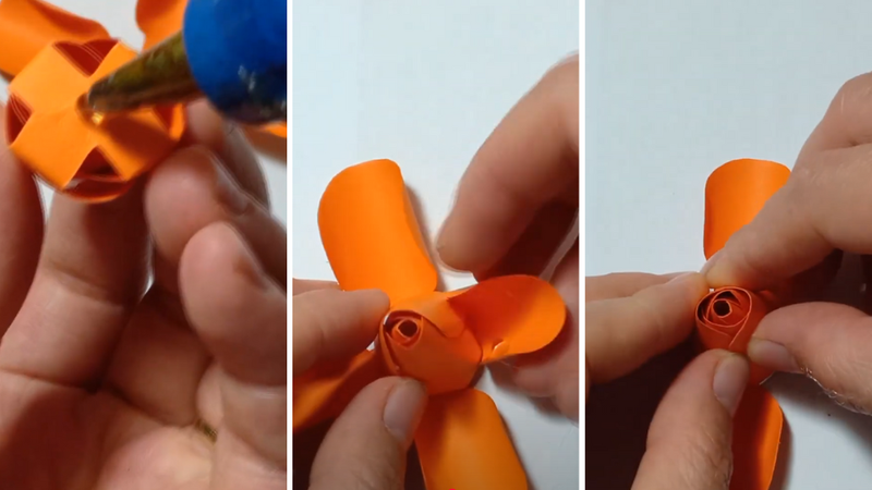 Lặp lại để tạo nhiều lớp cánh