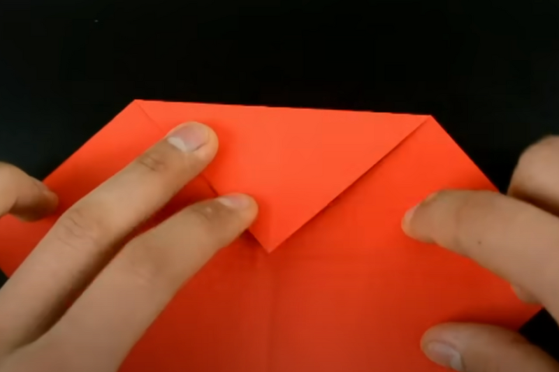 Cách gấp trái tim (4)
