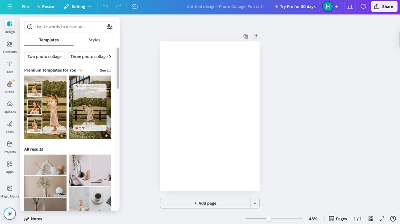 cách ghép ảnh trên canva - Hình 2