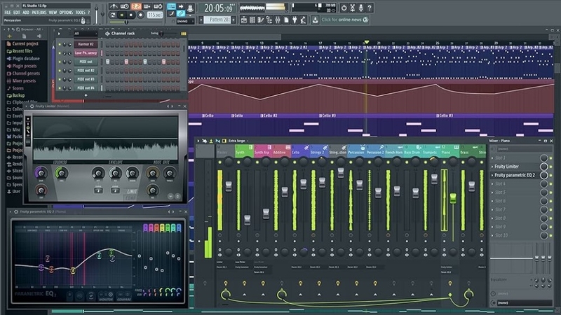 FL Studio dễ sử dụng, có nhiều hiệu ứng, plugin