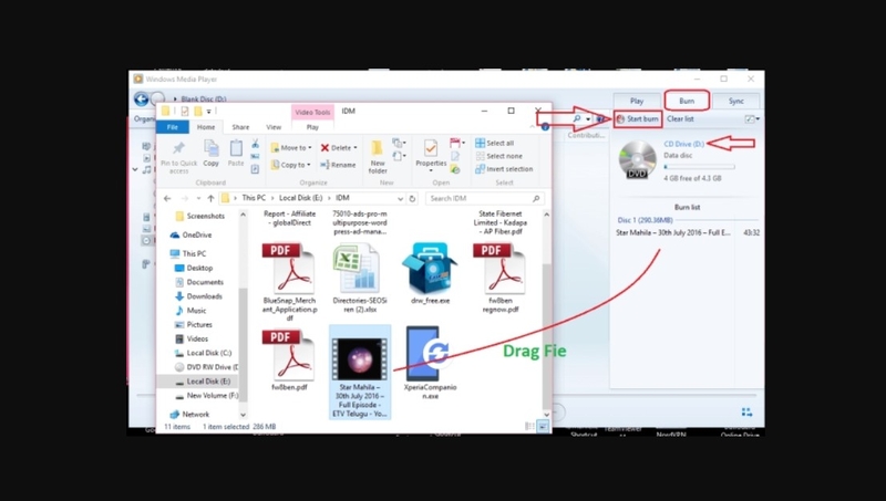 cách ghi đĩa CD DVD trên Windows 10 không cần phần mềm hình 10