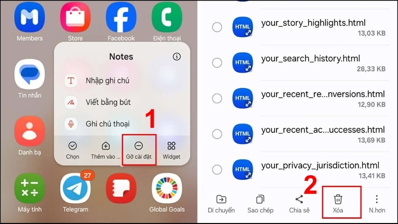cách giải phóng dung lượng realme 3