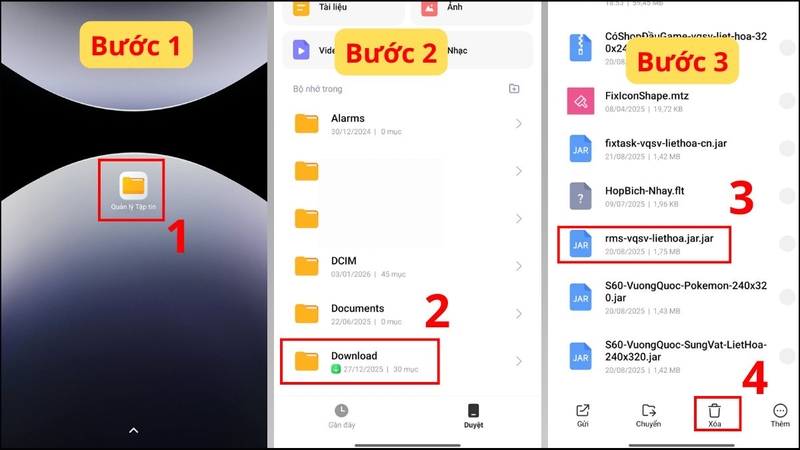 cách giải phóng dung lượng realme 5