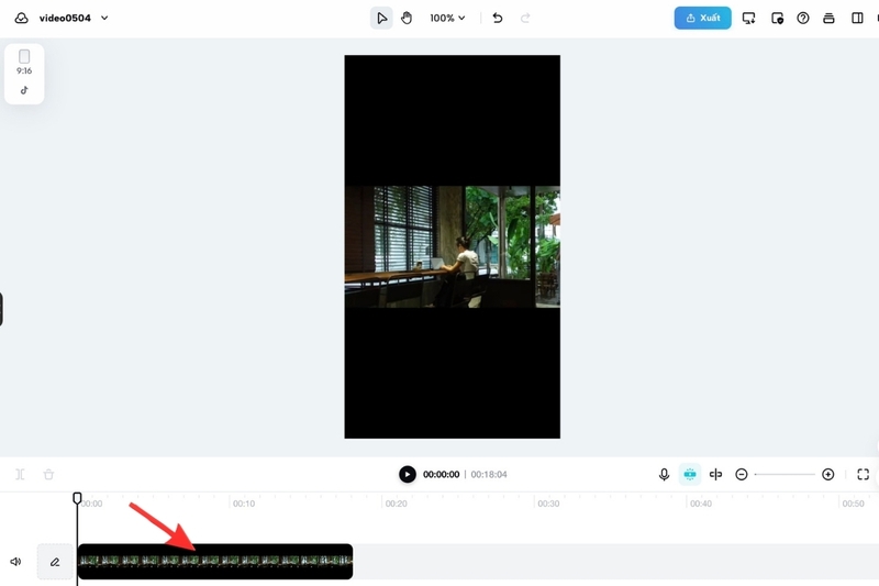 cách giảm độ mờ Opacity của video trên CapCut hình 3