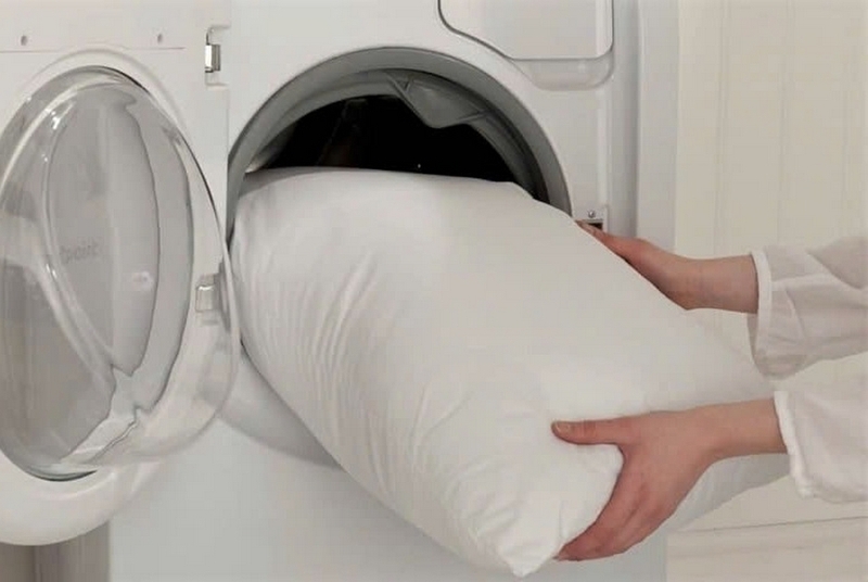 Cách giặt ruột gối ảnh 2