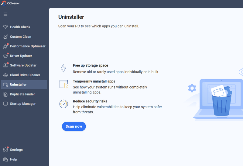ccleaner go cai dat