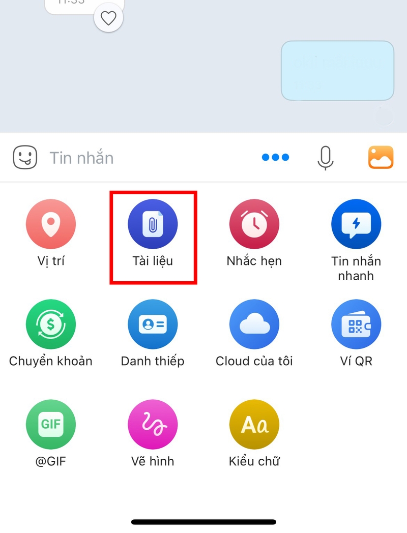 cách gửi file Word qua Zalo (hình 6)