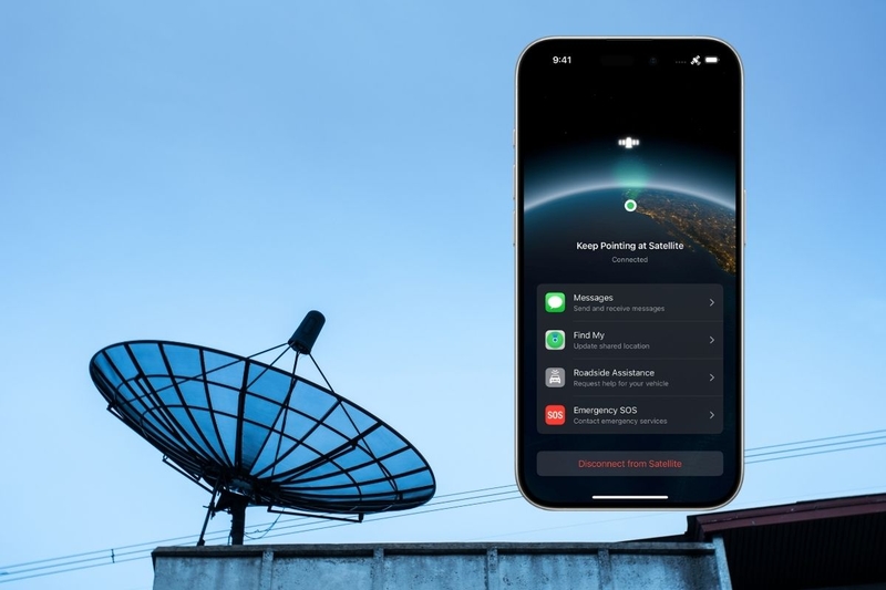 cách gửi tin nhắn qua vệ tinh trên iPhone hình 6