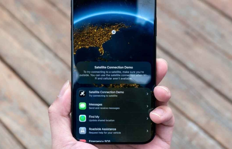 cách gửi tin nhắn qua vệ tinh trên iPhone hình 7