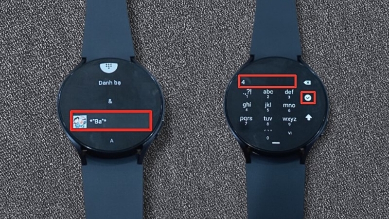 Chọn người nhắn tin => nhập tin nhắn rồi click dấu tích