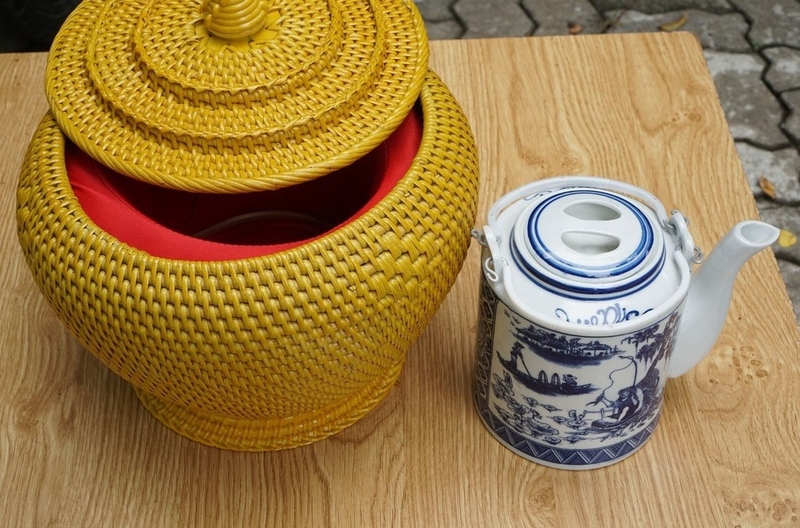 cách hãm chè xanh không bị đỏ 5