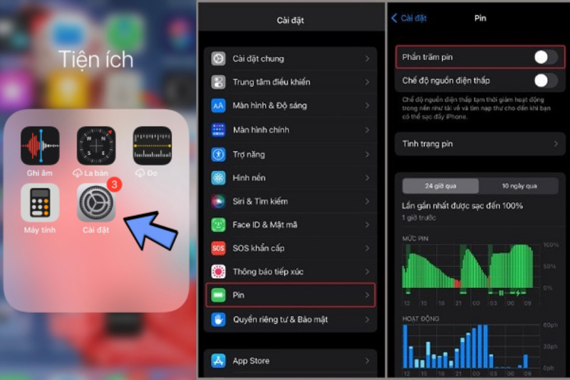 cách hiển thị pin trên iPhone 11 (2)
