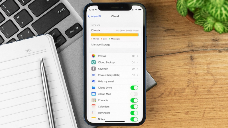 Có nhiều dịch vụ liên quan đến iCloud