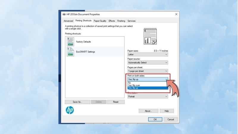 cách in 2 mặt máy in HP hình 5
