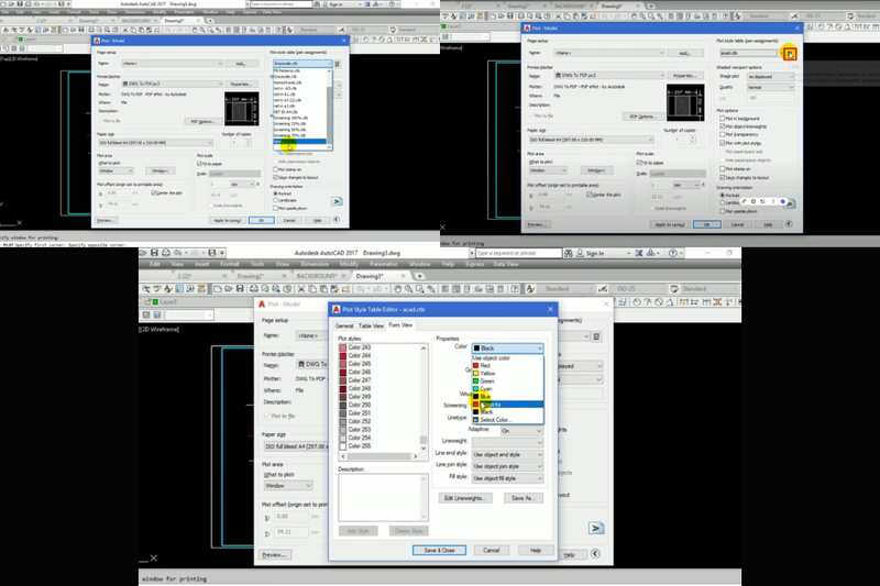 cách in AutoCAD (3)