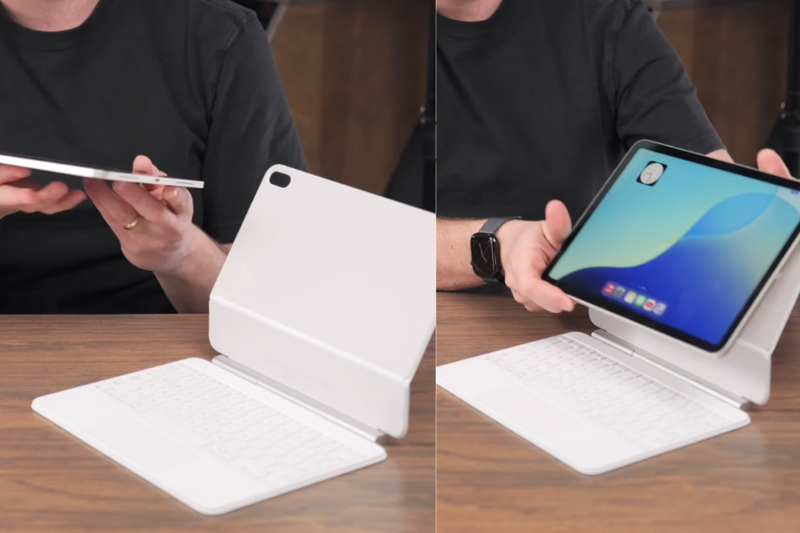 Cách kết nối bàn phím rời cho iPad Air M3 (5)