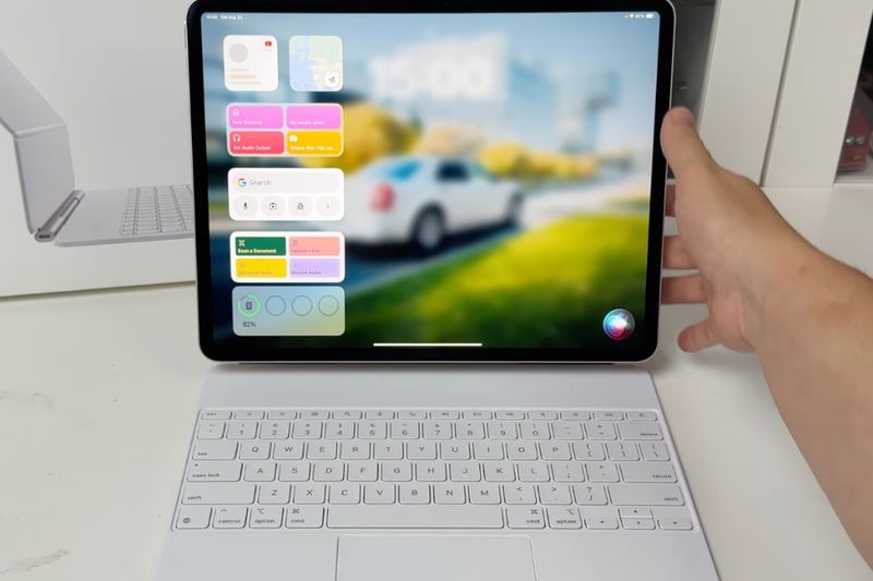 Cách kết nối bàn phím rời cho iPad Air M3 (9)