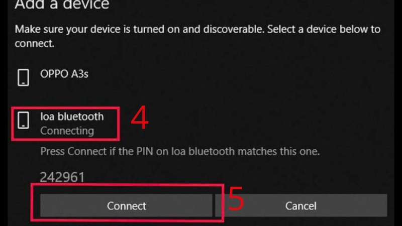 Cách kết nối Bluetooth với loa Sony 3