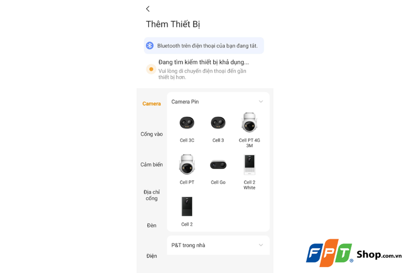 Chọn loại camera phù hợp