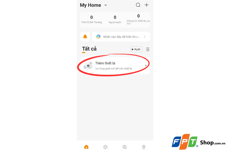 Chọn Thêm thiết bị