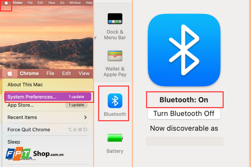 Cách kết nối chuột Bluetooth với MacBook (1)