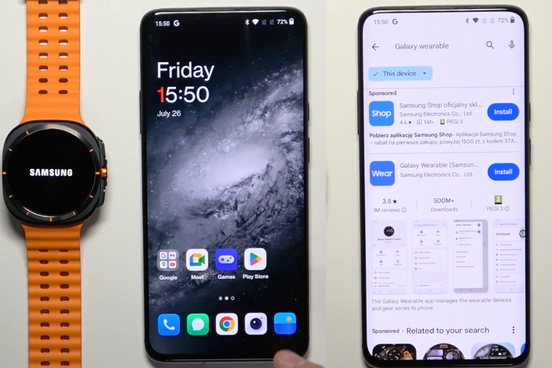 Cách kết nối Galaxy Watch Ultra với điện thoại Android (3)