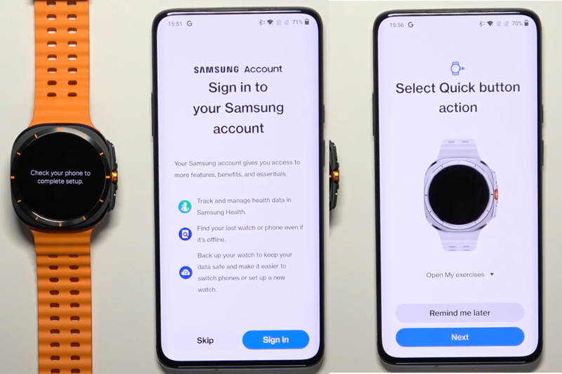 Cách kết nối Galaxy Watch Ultra với điện thoại Android (6)