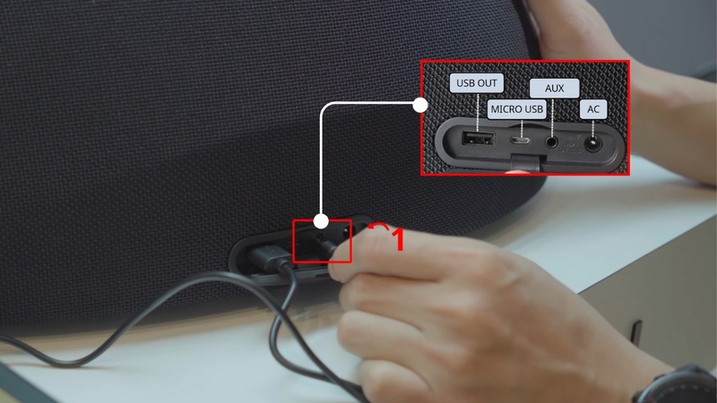 cách kết nối loa Harman Kardon 12