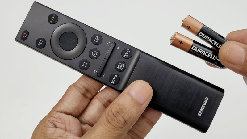 cách kết nối Remote với tivi Samsung 1