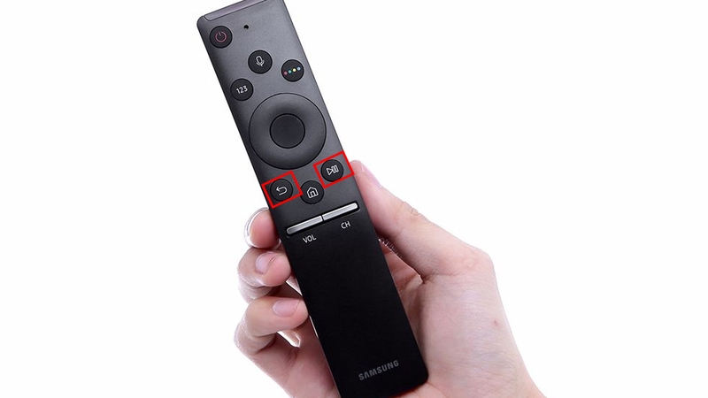 cách kết nối Remote với tivi Samsung 4