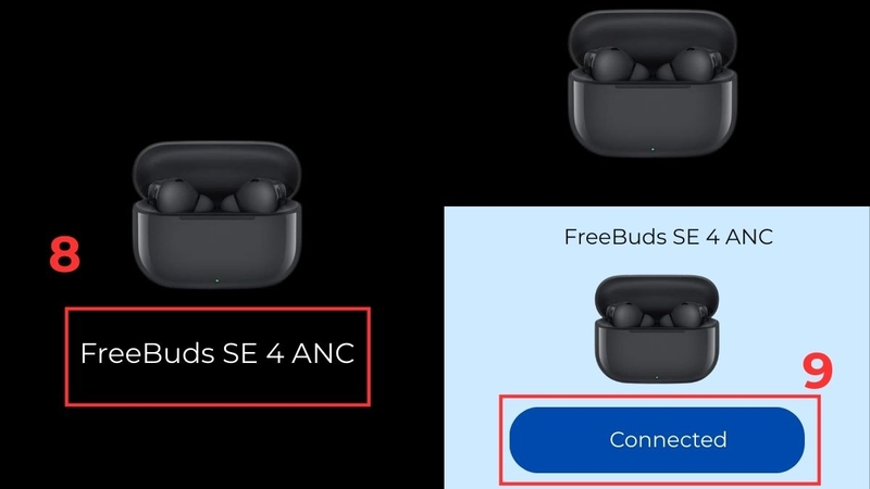 Cách kết nối tai nghe Huawei 10